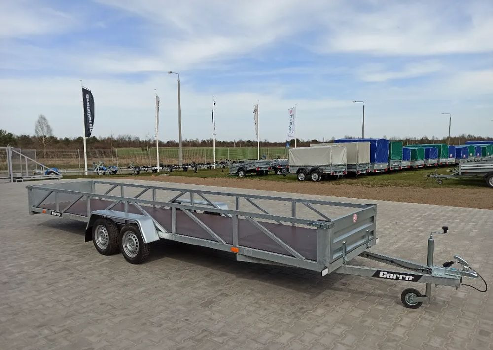 CARRO dłużyca ramowa 612x123 cm, 750 kg - Remolque caja abierta: foto 1 CARRO dłużyca ramowa 612x123 cm, 750 kg - Remolque caja abierta: foto 1