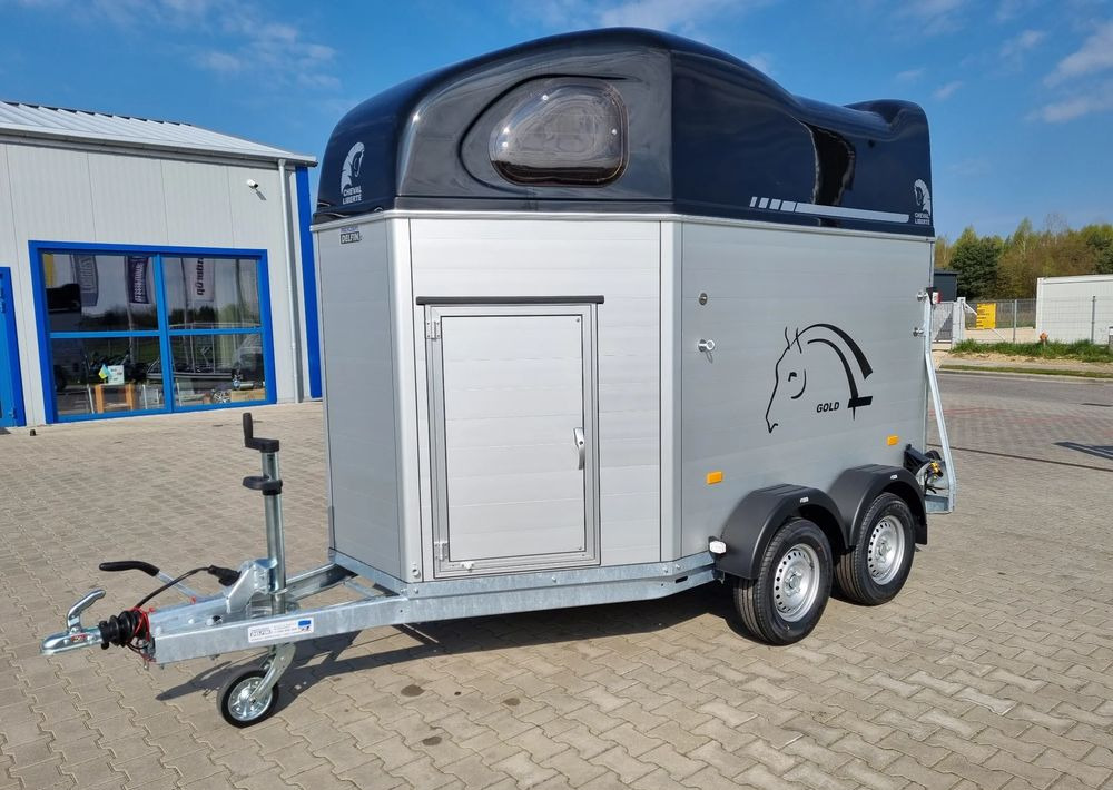CHEVAL LIBERTÉ Cheval Liberte Gold First Alu + siodlarnia przyczepa dwukonna - Remolque para caballos: foto 3 CHEVAL LIBERTÉ Cheval Liberte Gold First Alu + siodlarnia przyczepa dwukonna - Remolque para caballos: foto 3
