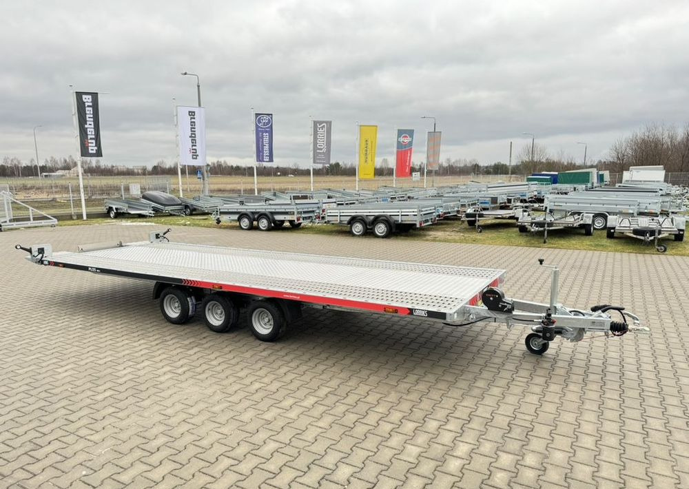 Lorries PLI35-6021 - laweta trzyosiowa uchylna lampy LED pompa hydrauliczna wypełnienie podłogi ALU - Remolque portavehículos: foto 1 Lorries PLI35-6021 - laweta trzyosiowa uchylna lampy LED pompa hydrauliczna wypełnienie podłogi ALU - Remolque portavehículos: foto 1