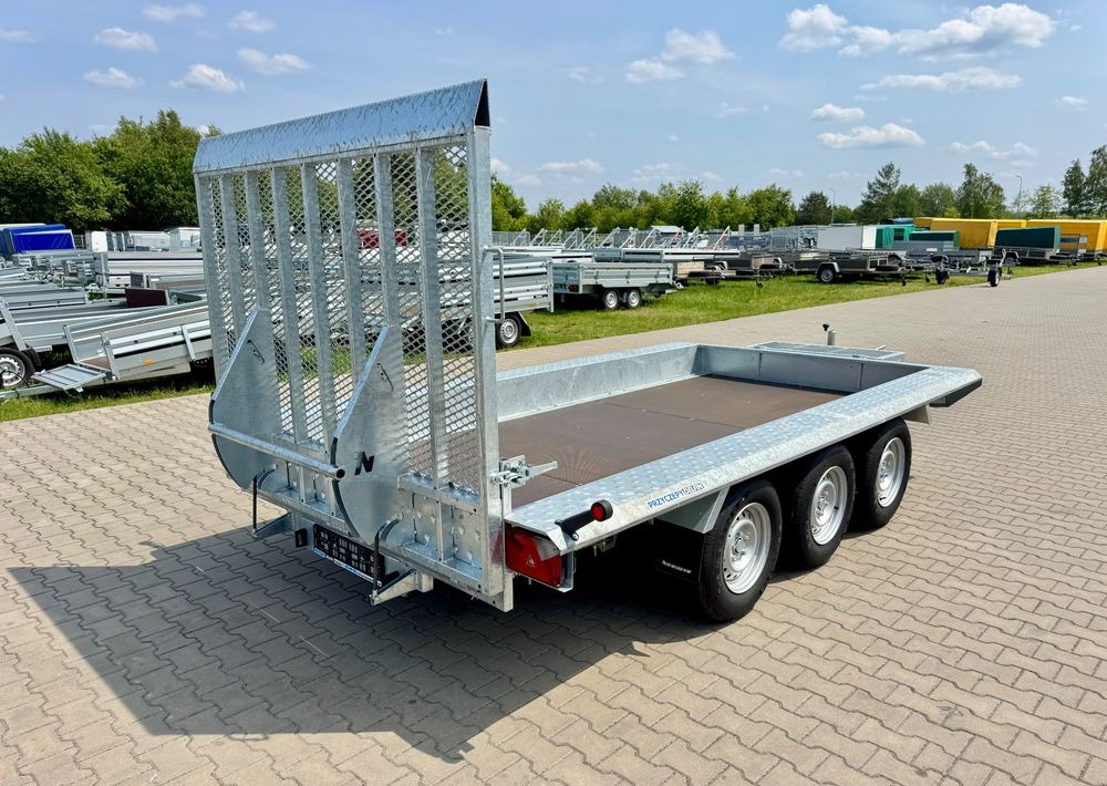 Niewiadów KN401835T - 400 x 185 cm | 2570kg ładowności | trap stalowy | 3-osiowa budowlanka - Remolque porta maquinaria: foto 3 Niewiadów KN401835T - 400 x 185 cm | 2570kg ładowności | trap stalowy | 3-osiowa budowlanka - Remolque porta maquinaria: foto 3