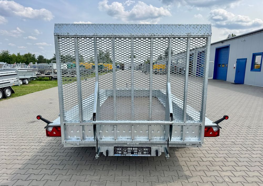 Remolque porta maquinaria nuevo Niewiadów KN401835T - 400 x 185 cm | 2570kg ładowności | trap stalowy | 3-osiowa budowlanka: foto 6