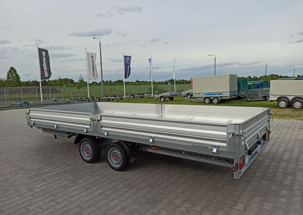 Stema Przyczepa 510x213 cm ALU 3,5T hamowana - Otros maquinaria: foto 5 Stema Przyczepa 510x213 cm ALU 3,5T hamowana - Otros maquinaria: foto 5