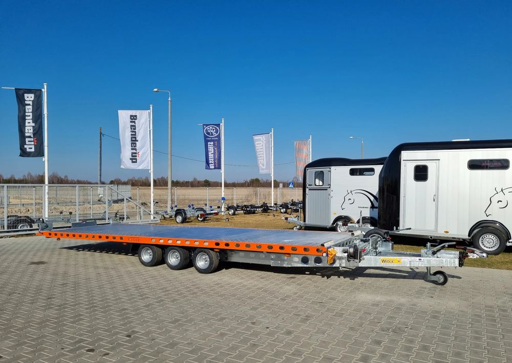 WIOLA L35G65P hydraulic lifting 650x216 cm 3.5T GVW for vans trucks - Remolque portavehículos: foto 2 WIOLA L35G65P hydraulic lifting 650x216 cm 3.5T GVW for vans trucks - Remolque portavehículos: foto 2