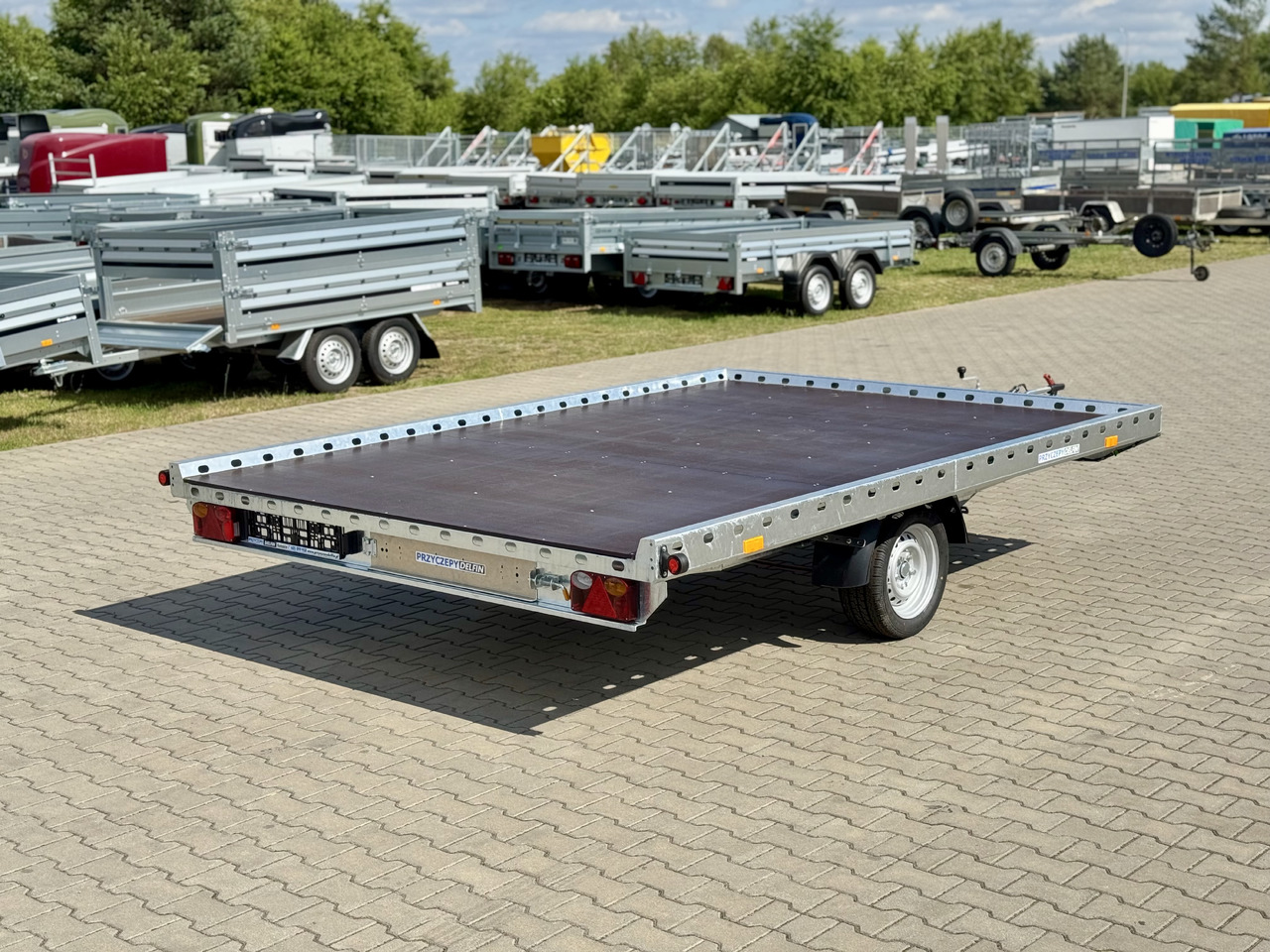 WIOLA QUAD 2H1.5 - przyczepa pod ATV Can-Am Maverick | Polaris RZR | 2 quady - Remolque para moto: foto 4 WIOLA QUAD 2H1.5 - przyczepa pod ATV Can-Am Maverick | Polaris RZR | 2 quady - Remolque para moto: foto 4