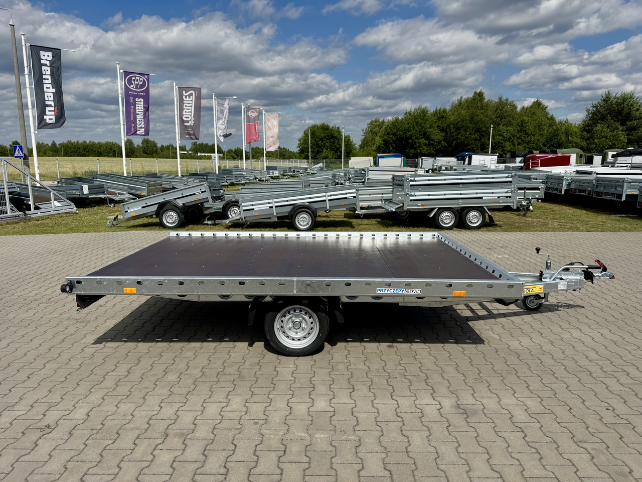 WIOLA QUAD 2H1.5 - przyczepa pod ATV Can-Am Maverick | Polaris RZR | 2 quady - Remolque para moto: foto 3 WIOLA QUAD 2H1.5 - przyczepa pod ATV Can-Am Maverick | Polaris RZR | 2 quady - Remolque para moto: foto 3