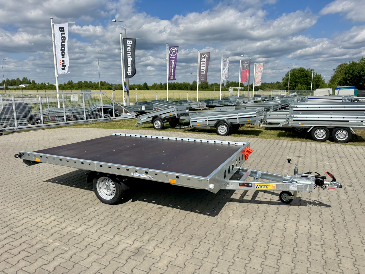 WIOLA QUAD 2H1.5 - przyczepa pod ATV Can-Am Maverick | Polaris RZR | 2 quady - Remolque para moto: foto 2 WIOLA QUAD 2H1.5 - przyczepa pod ATV Can-Am Maverick | Polaris RZR | 2 quady - Remolque para moto: foto 2