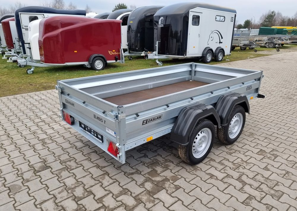 ZASŁAW 265T | 265 x 132 / 750 kg/ 2 osie / lekka przyczepa skrzyniowa - Remolque caja abierta: foto 4 ZASŁAW 265T | 265 x 132 / 750 kg/ 2 osie / lekka przyczepa skrzyniowa - Remolque caja abierta: foto 4
