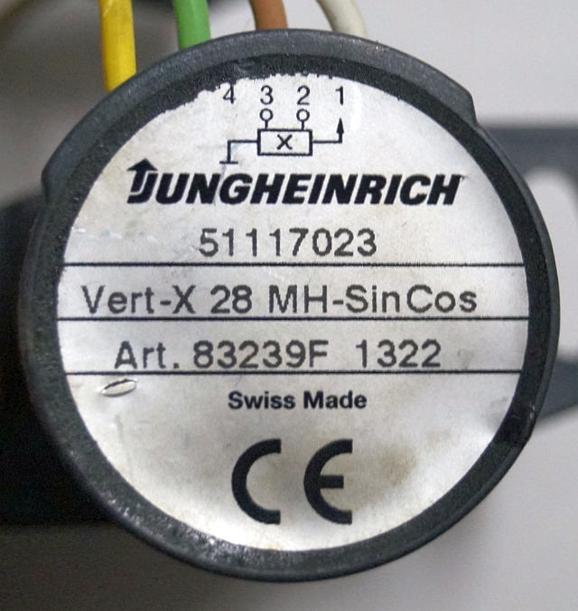 Jungheinrich 51117023 | Sinus Cosinus sensor steering - Sensor para Equipo de manutención: foto 4 Jungheinrich 51117023 | Sinus Cosinus sensor steering - Sensor para Equipo de manutención: foto 4