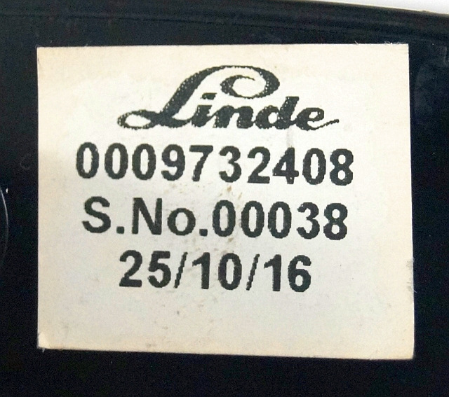 Linde 0009732408 | Switch sn. 00038 - Sistema eléctrico para Equipo de manutención: foto 3 Linde 0009732408 | Switch sn. 00038 - Sistema eléctrico para Equipo de manutención: foto 3