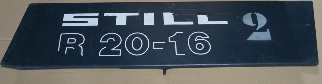 Still 0606754 | R20-16/18/20 links left - Carrocería y exterior para Equipo de manutención: foto 1 Still 0606754 | R20-16/18/20 links left - Carrocería y exterior para Equipo de manutención: foto 1