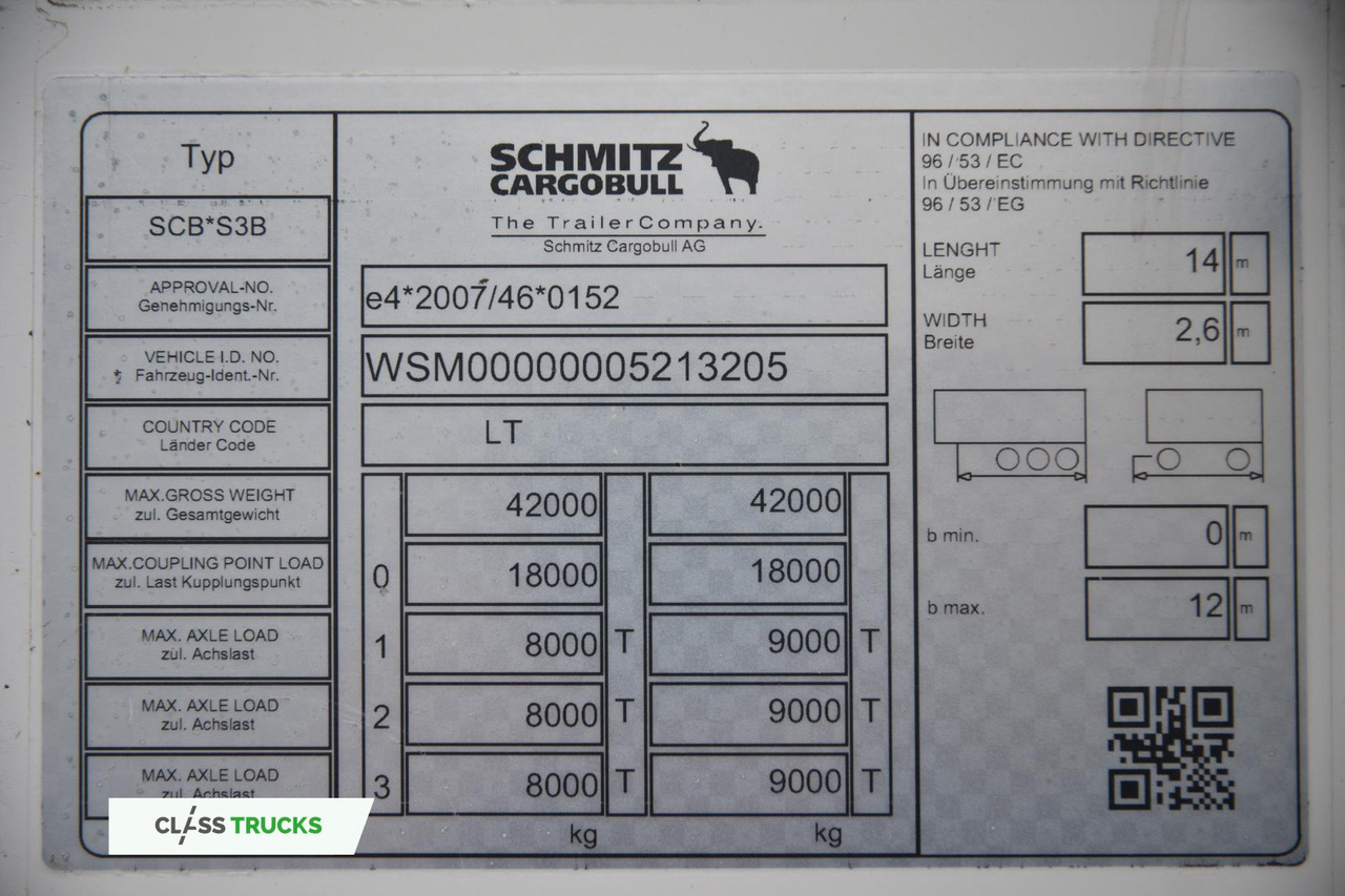 Semirremolque frigorífico Schmitz Cargobull SKO Double Deck FP 60 ThermoKing SLXi 300 Lifting Axle: foto 19 Semirremolque frigorífico Schmitz Cargobull SKO Double Deck FP 60 ThermoKing SLXi 300 Lifting Axle: foto 19