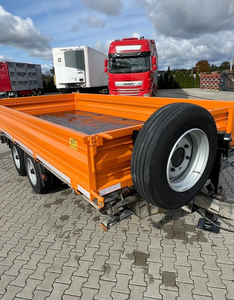 Humbaur Tandem | Wywrotka trójstronna | 9 990 kg DMC | 2013 | Zawieszenie resor | - Semirremolque volquete: foto 2 Humbaur Tandem | Wywrotka trójstronna | 9 990 kg DMC | 2013 | Zawieszenie resor | - Semirremolque volquete: foto 2