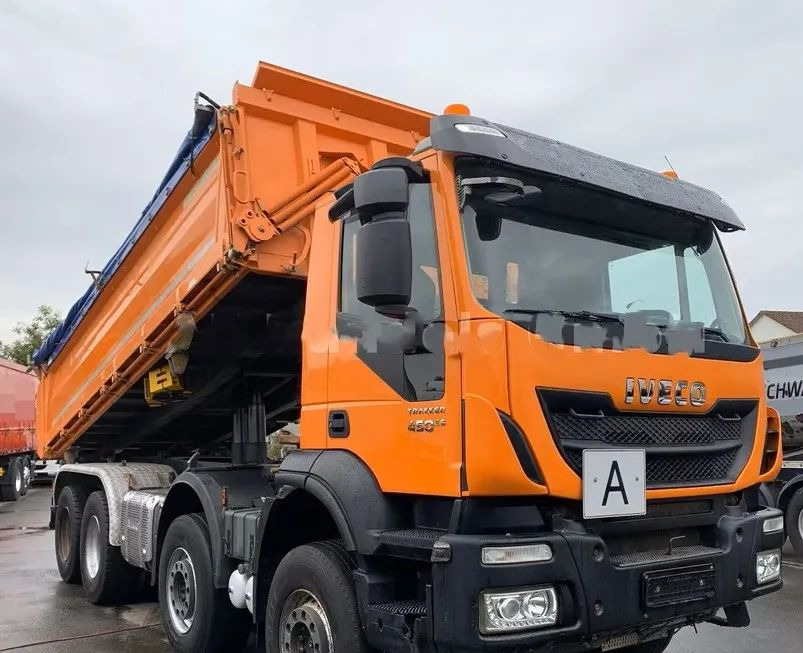 Iveco Trakker 450 E6 / BB/ 8x4 / Wywrotka Meiller 3-stronna / Bordmatik / Automat / Retarder - Camión volquete: foto 3 Iveco Trakker 450 E6 / BB/ 8x4 / Wywrotka Meiller 3-stronna / Bordmatik / Automat / Retarder - Camión volquete: foto 3