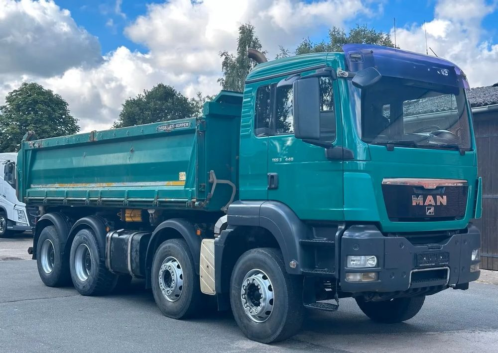 MAN TGS 35.440 8x4 Meiller Trójstronna wywrotka Bordmatik | Retarder | Euro 5 - Camión volquete: foto 3 MAN TGS 35.440 8x4 Meiller Trójstronna wywrotka Bordmatik | Retarder | Euro 5 - Camión volquete: foto 3