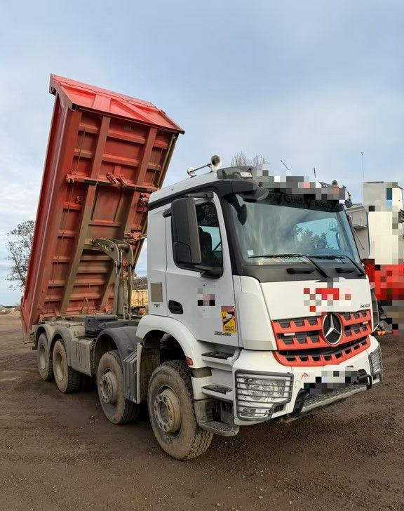Mercedes-Benz Arocs 3246 / 8x4 / 2-stronny Meiller / Automatik / - Camión volquete: foto 4 Mercedes-Benz Arocs 3246 / 8x4 / 2-stronny Meiller / Automatik / - Camión volquete: foto 4