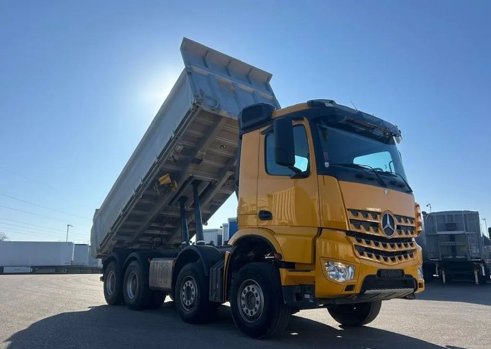 Mercedes-Benz Arocs 4145 8x4 | Meiller Kipper |Wywrotka trójstronna | Bordmatik | 453 KM | Euro 6 | 2018 - Camión volquete: foto 2 Mercedes-Benz Arocs 4145 8x4 | Meiller Kipper |Wywrotka trójstronna | Bordmatik | 453 KM | Euro 6 | 2018 - Camión volquete: foto 2