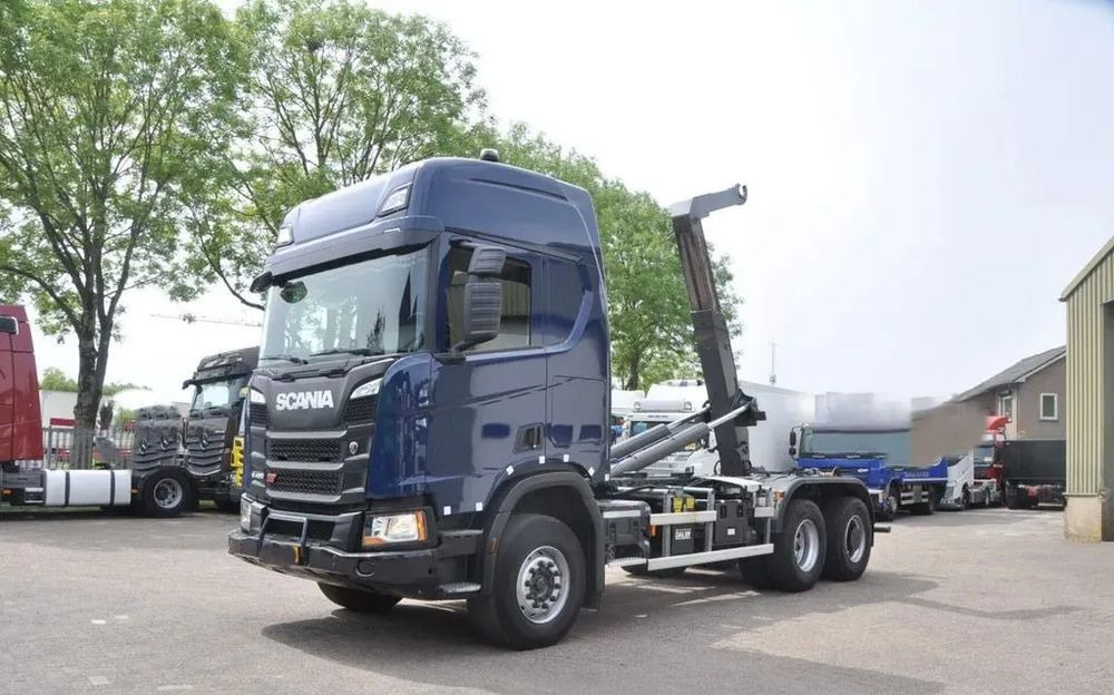 Scania R450 XT / 6X4/ RETARDER/EURO 6/OŚ PODNOSZONA Z NAPĘDEM/ - Camión multibasculante: foto 3 Scania R450 XT / 6X4/ RETARDER/EURO 6/OŚ PODNOSZONA Z NAPĘDEM/ - Camión multibasculante: foto 3
