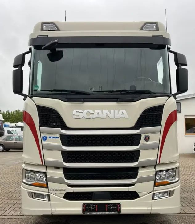 Scania R500 Baustoff / 2-stronna wywrotka Schwarzmüller /HDS Fassi F215 / Euro 6 / Napęd na tylną oś - Camión volquete, Camión grúa: foto 3 Scania R500 Baustoff / 2-stronna wywrotka Schwarzmüller /HDS Fassi F215 / Euro 6 / Napęd na tylną oś - Camión volquete, Camión grúa: foto 3