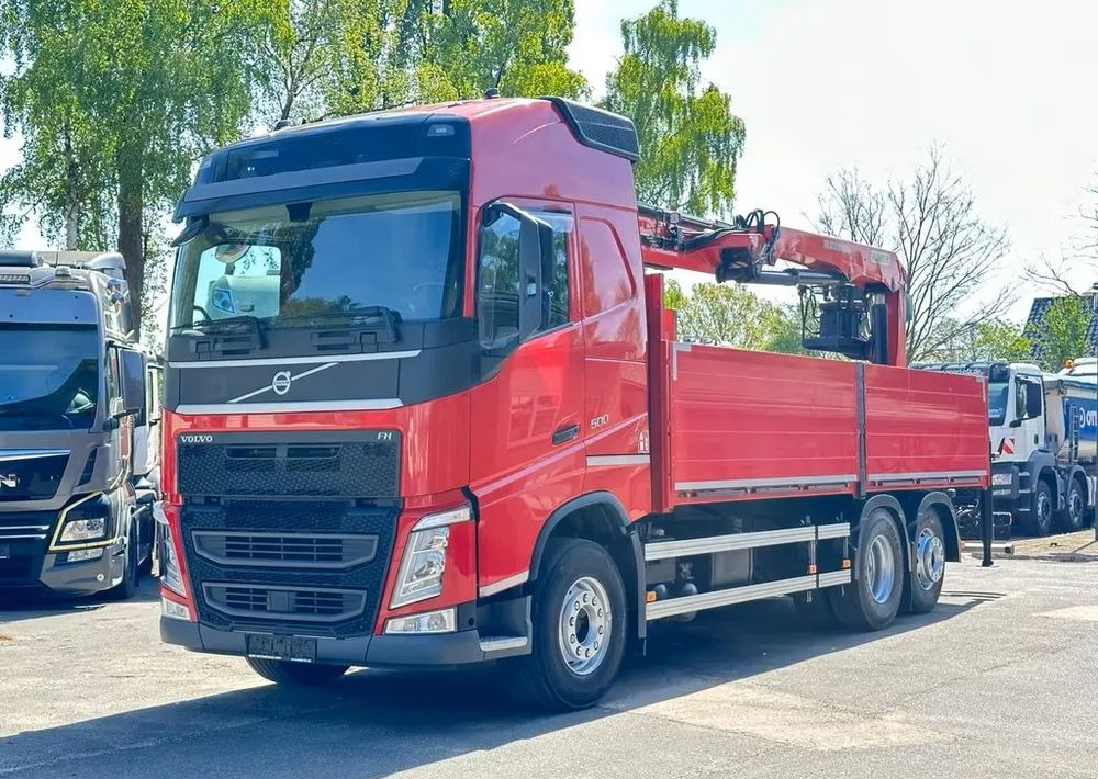 Volvo FH460 6x2 oś podnoszona  – HDS Palfinger PK18.001L SLD3 / Euro 6C /  147 000 km! - Camión caja abierta, Camión grúa: foto 1 Volvo FH460 6x2 oś podnoszona  – HDS Palfinger PK18.001L SLD3 / Euro 6C /  147 000 km! - Camión caja abierta, Camión grúa: foto 1
