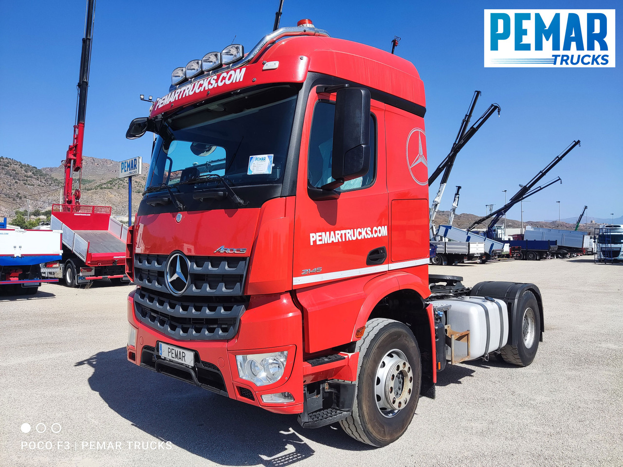 MERCEDES-BENZ AROCS 2145 TRACTORA EQUIPO HIDRAULICO - Cabeza tractora: foto 1 MERCEDES-BENZ AROCS 2145 TRACTORA EQUIPO HIDRAULICO - Cabeza tractora: foto 1