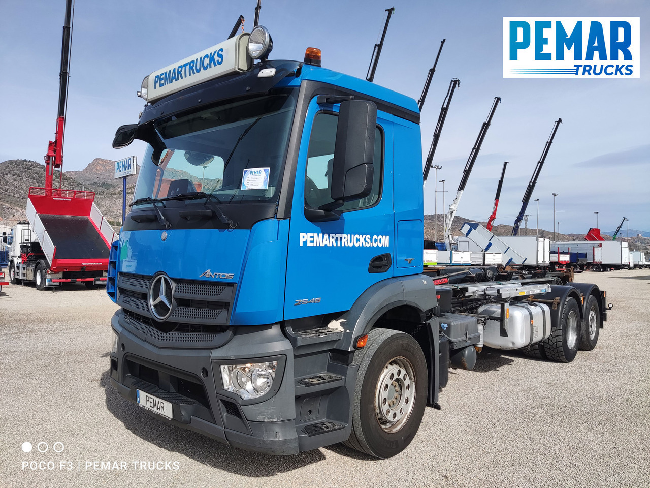 MERCEDES-BENZ ANTOS 2546 6X2 MULTILIFT - Camión portacontenedore/ Intercambiable: foto 2 MERCEDES-BENZ ANTOS 2546 6X2 MULTILIFT - Camión portacontenedore/ Intercambiable: foto 2