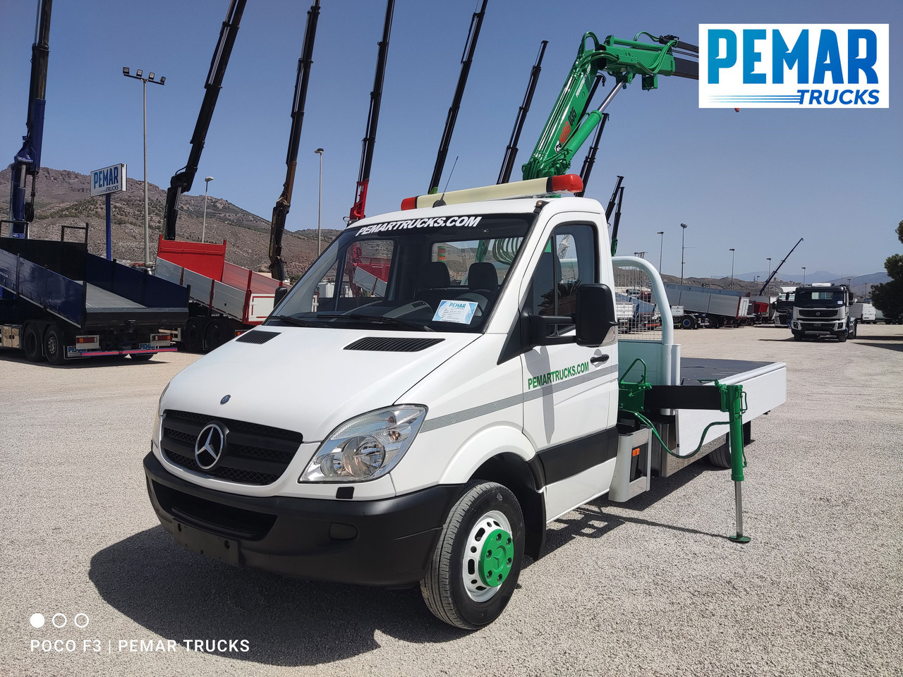 MERCEDES-BENZ SPRINTER 515 CDI GRUA CAJA FIJA 150 CV - Camión caja abierta, Camión grúa: foto 1 MERCEDES-BENZ SPRINTER 515 CDI GRUA CAJA FIJA 150 CV - Camión caja abierta, Camión grúa: foto 1