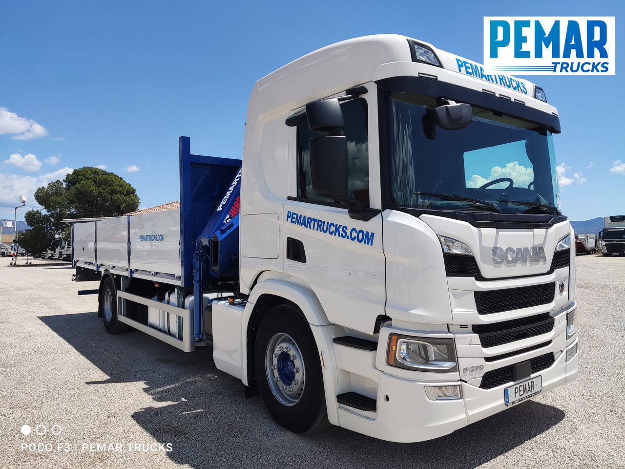 SCANIA P 370 4X2 GRUA CAJA FIJA - Camión caja abierta, Camión grúa: foto 4 SCANIA P 370 4X2 GRUA CAJA FIJA - Camión caja abierta, Camión grúa: foto 4