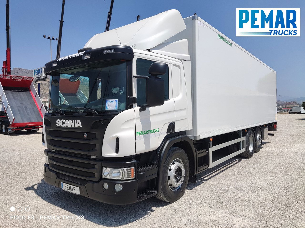 SCANIA P 450 6X2 CAJA CERRADA EURO 6 - Camión caja cerrada: foto 1 SCANIA P 450 6X2 CAJA CERRADA EURO 6 - Camión caja cerrada: foto 1