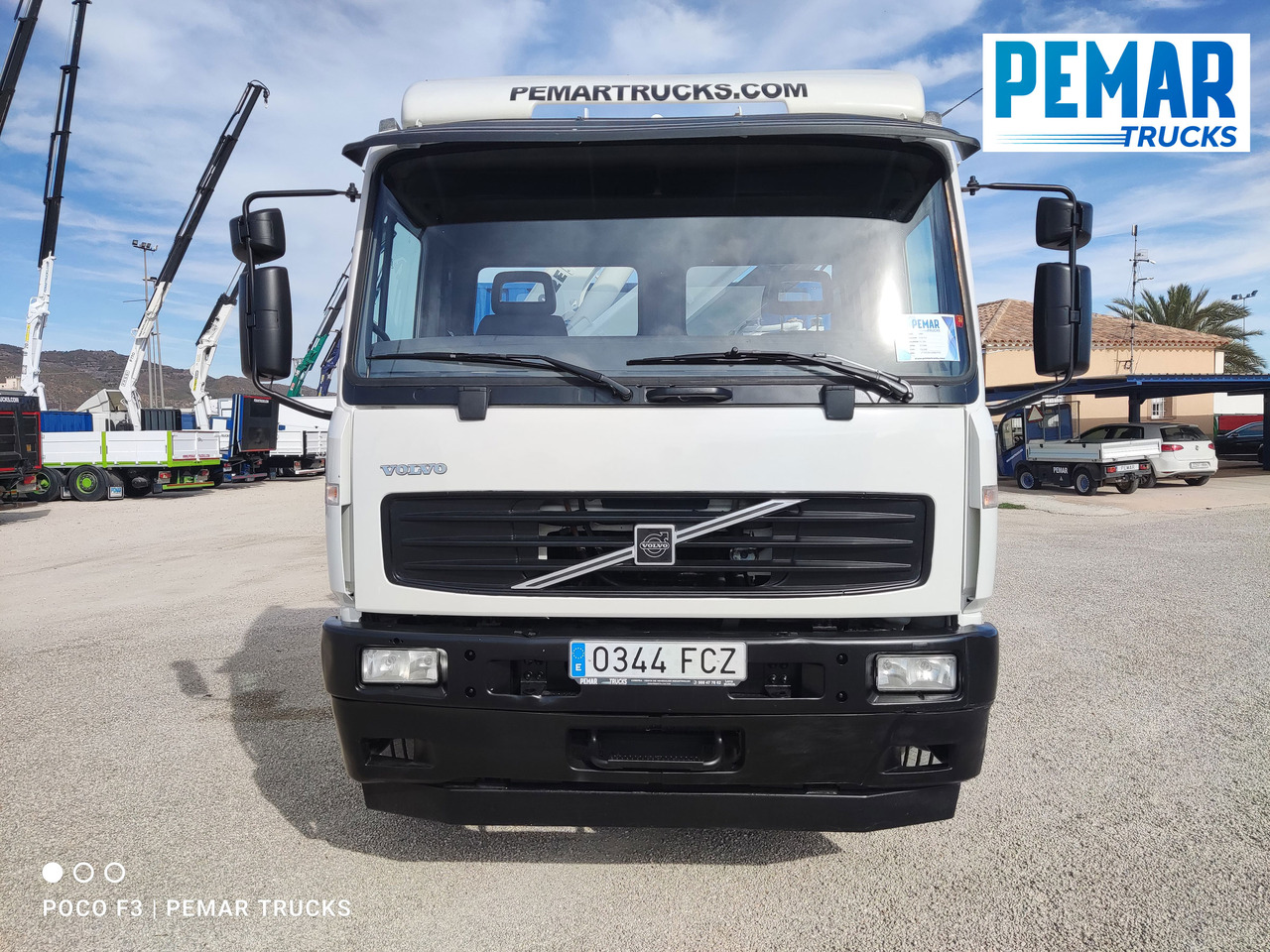 VOLVO FL 250 GRUA CAJA FIJA - Camión caja abierta, Camión grúa: foto 3 VOLVO FL 250 GRUA CAJA FIJA - Camión caja abierta, Camión grúa: foto 3