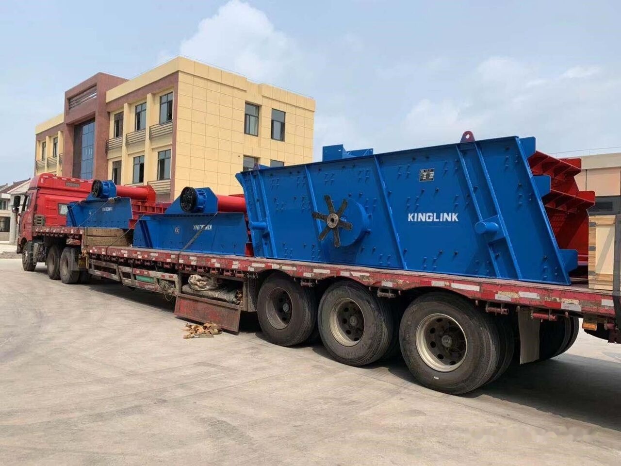 Kinglink Mineral Stone Vibrating Screen 3YK1548 to Chile - Cribadora: foto 1 Kinglink Mineral Stone Vibrating Screen 3YK1548 to Chile - Cribadora: foto 1