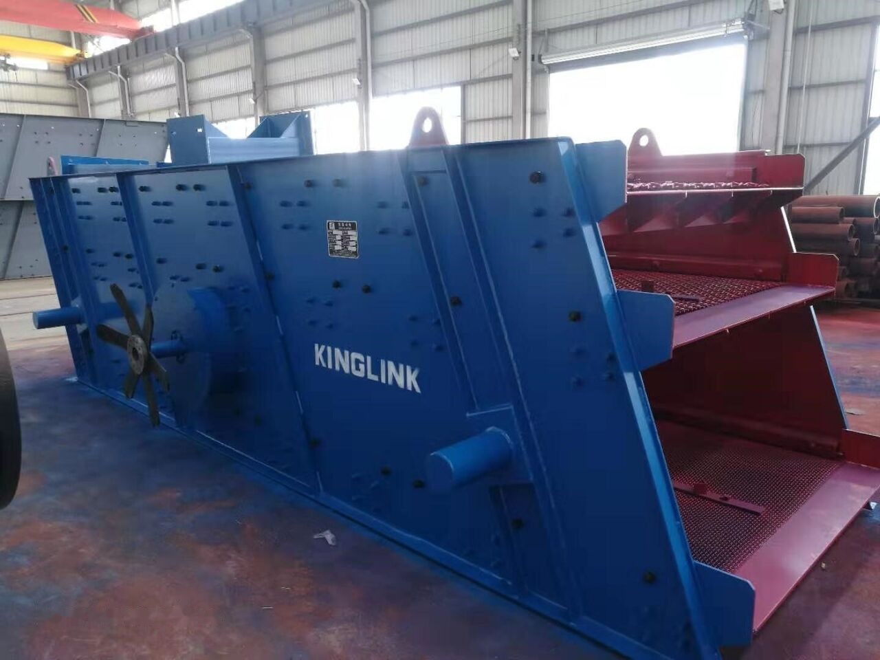 Kinglink Mineral Stone Vibrating Screen 3YK1548 to Chile - Cribadora: foto 3 Kinglink Mineral Stone Vibrating Screen 3YK1548 to Chile - Cribadora: foto 3