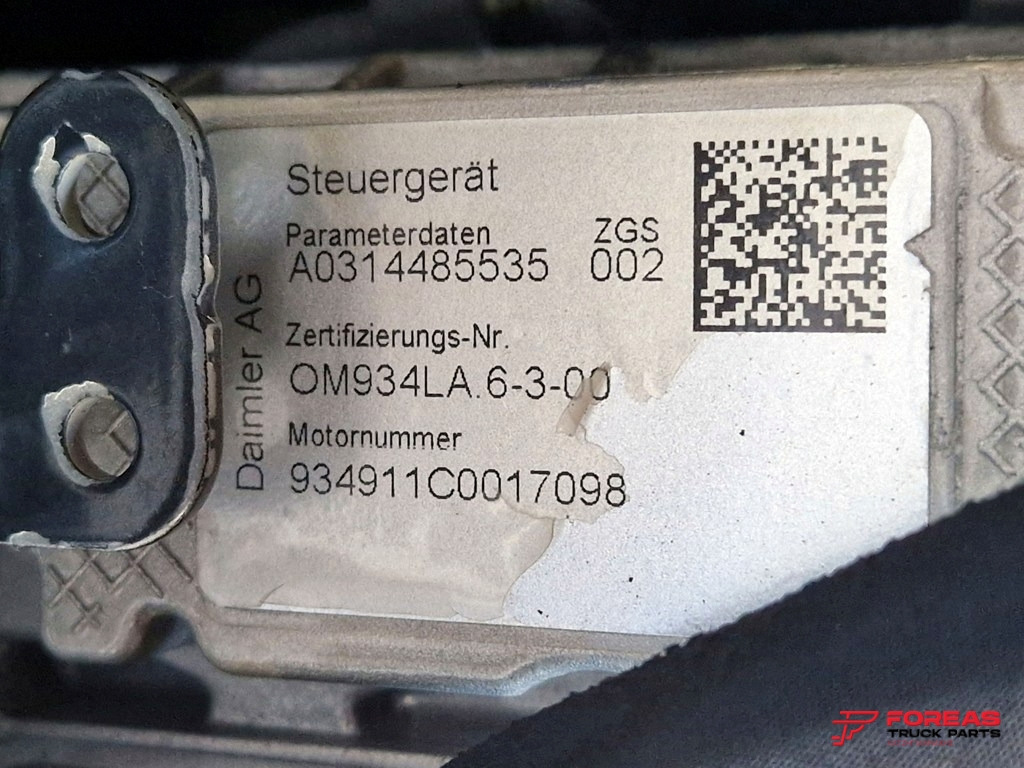 Motor MERCEDES ATEGO OM 934 180HP: foto 9