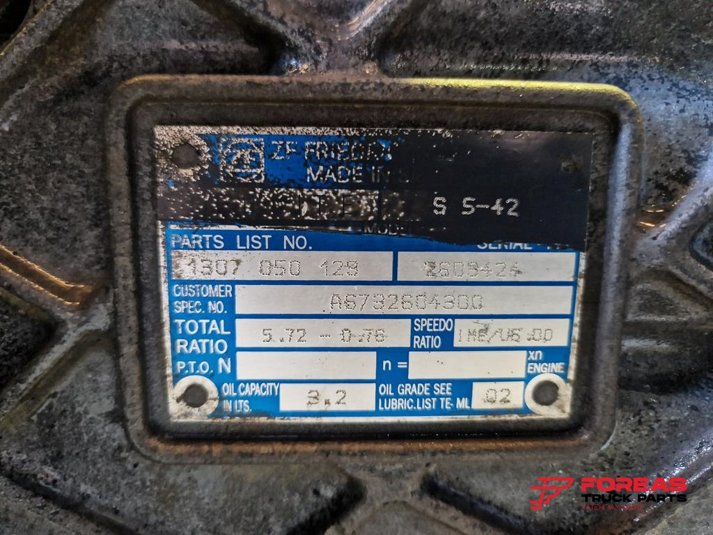 Caja de cambios para Camión MERCEDES-BENZ ATEGO S5 - 42 -REFURBISHED: foto 9