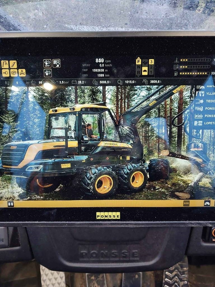 Procesadora forestal Ponsse Ergo 8W: foto 13