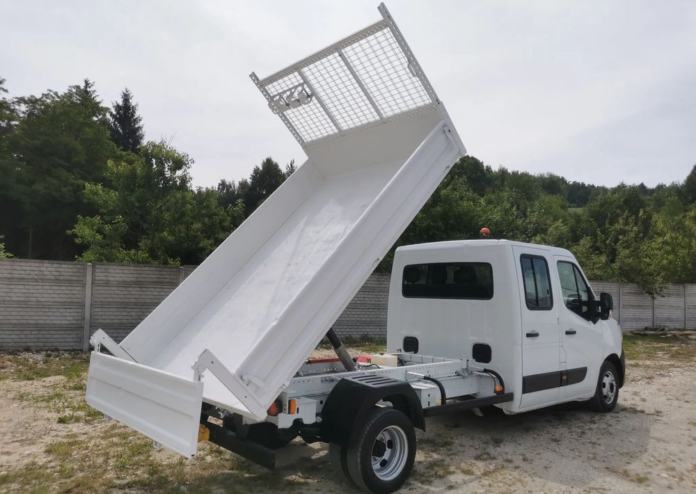 Renault Master 2.3dCi-130KM Brygadówka wywrotka 48.800km przebieg kiper doka Dubel klimatyzacja - Volquete furgoneta: foto 4 Renault Master 2.3dCi-130KM Brygadówka wywrotka 48.800km przebieg kiper doka Dubel klimatyzacja - Volquete furgoneta: foto 4