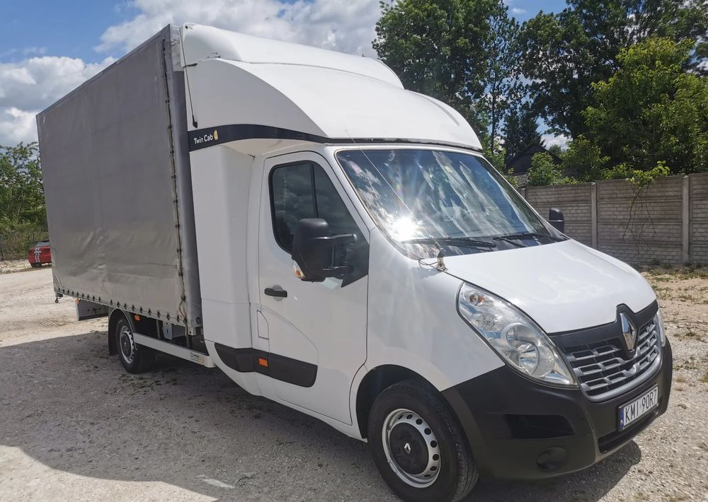 Renault Master dCi 170KM Twin Cab Spojkar Wejkama podnoszony - Furgoneta con caja de lona: foto 1 Renault Master dCi 170KM Twin Cab Spojkar Wejkama podnoszony - Furgoneta con caja de lona: foto 1