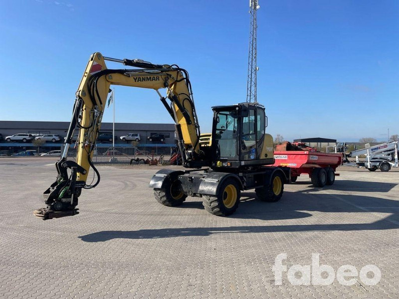 Yanmar B110W - Excavadora de ruedas: foto 1 Yanmar B110W - Excavadora de ruedas: foto 1