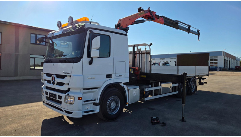 Mercedes-Benz Actros 2536 6X2 Palfinger PK16502 - Camión caja abierta, Camión grúa: foto 1 Mercedes-Benz Actros 2536 6X2 Palfinger PK16502 - Camión caja abierta, Camión grúa: foto 1