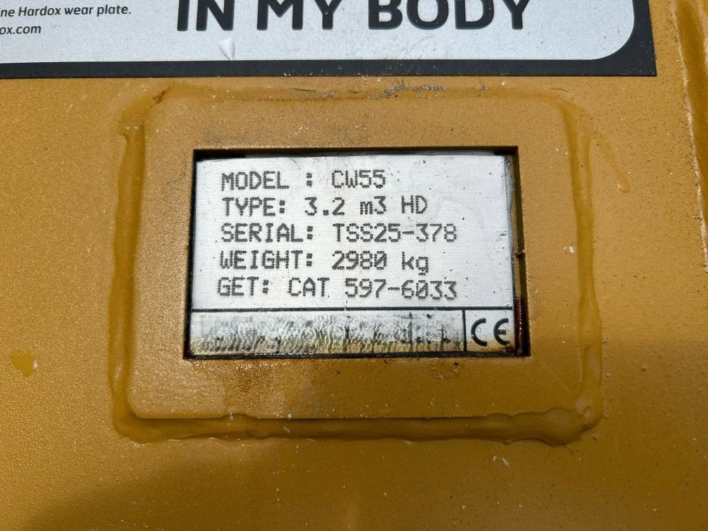 CW 55 Rock Bucket - Cazo para Maquinaria de construcción: foto 5 CW 55 Rock Bucket - Cazo para Maquinaria de construcción: foto 5