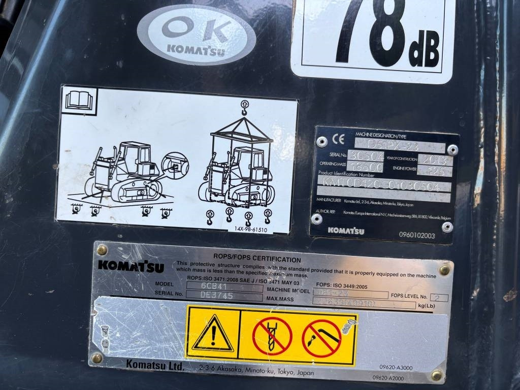Leasing de Komatsu D 61 PX-23  Komatsu D 61 PX-23: foto 8