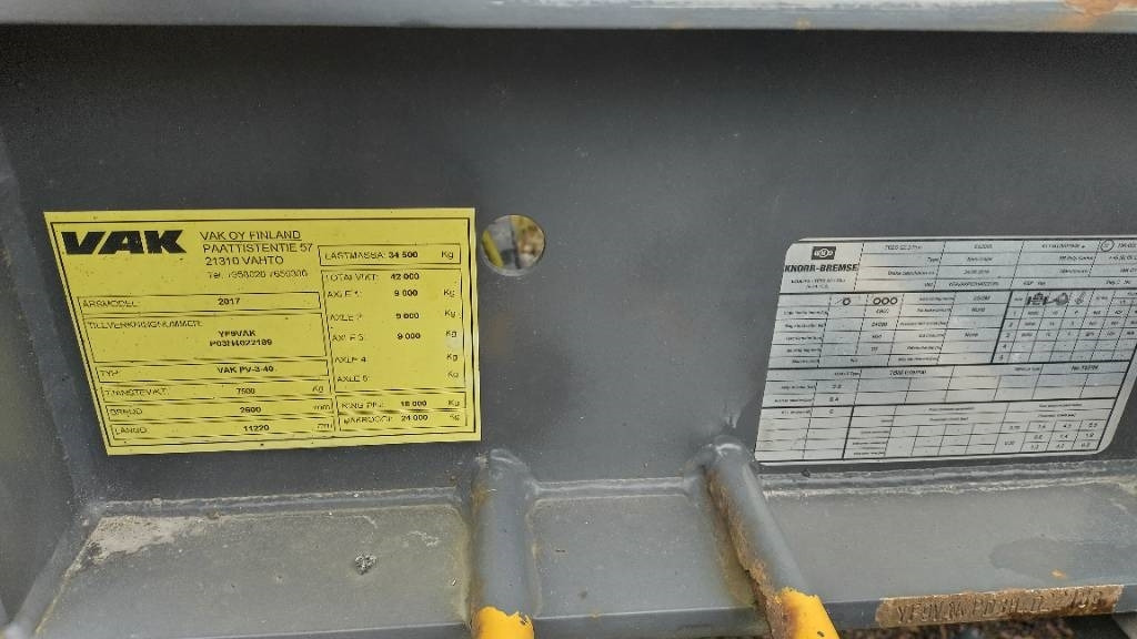 VAK V-Slider pressulinkki  - Semirremolque lona: foto 5 VAK V-Slider pressulinkki  - Semirremolque lona: foto 5