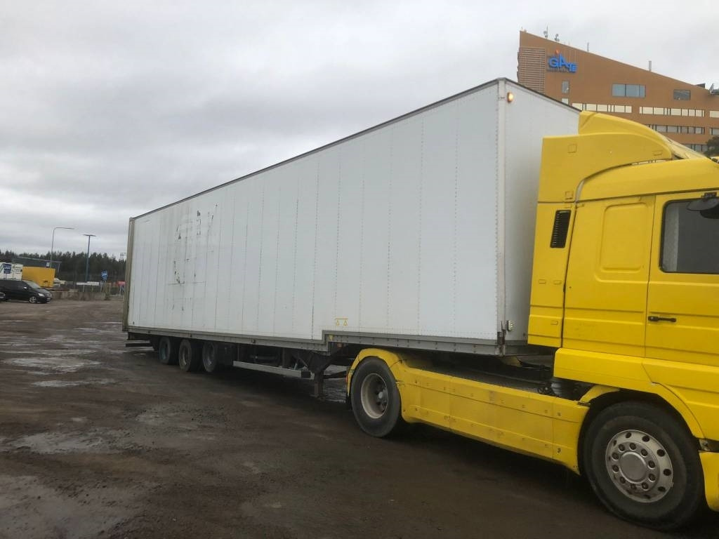 Van Hool pokattu megakärry,varastoksi - Semirremolque caja cerrada: foto 1 Van Hool pokattu megakärry,varastoksi - Semirremolque caja cerrada: foto 1