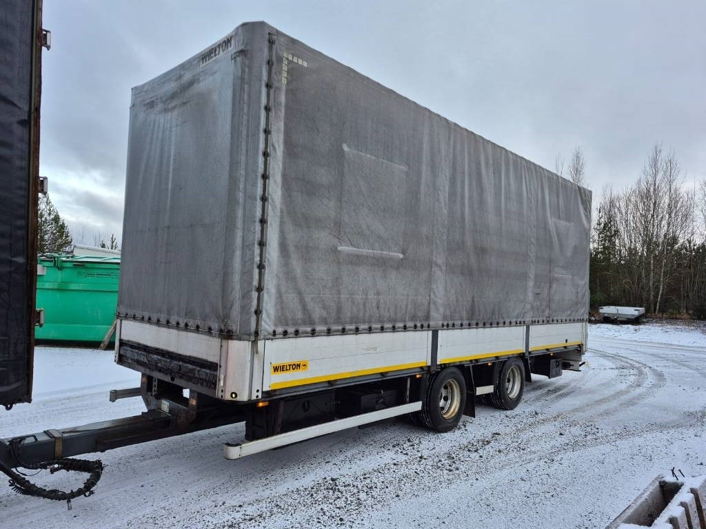 Wielton 2 keskiakseli vaunu - Remolque caja abierta: foto 2 Wielton 2 keskiakseli vaunu - Remolque caja abierta: foto 2