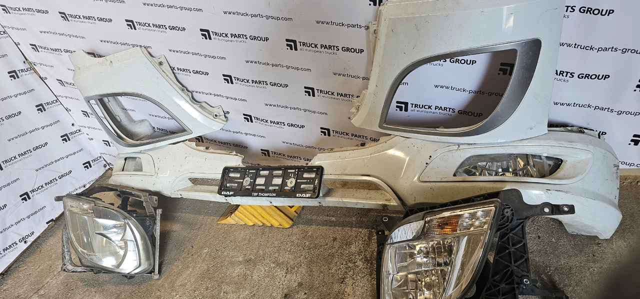 DAF DAF XF 106 EURO6 emission front parts set, bumper set, lamps, brackets, plastic body panels set, step wells, fenders, handles andunit 1953385, 1880378, 1880379, 1933685, 1948243, 1948244, 18288 - Piezas de recambio: foto 2 DAF DAF XF 106 EURO6 emission front parts set, bumper set, lamps, brackets, plastic body panels set, step wells, fenders, handles andunit 1953385, 1880378, 1880379, 1933685, 1948243, 1948244, 18288 - Piezas de recambio: foto 2
