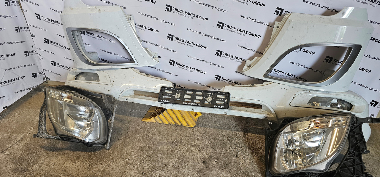 DAF DAF XF 106 EURO6 emission front parts set, bumper set, lamps, brackets, plastic body panels set, step wells, fenders, handles andunit 1953385, 1880378, 1880379, 1933685, 1948243, 1948244, 18288 - Piezas de recambio: foto 1 DAF DAF XF 106 EURO6 emission front parts set, bumper set, lamps, brackets, plastic body panels set, step wells, fenders, handles andunit 1953385, 1880378, 1880379, 1933685, 1948243, 1948244, 18288 - Piezas de recambio: foto 1
