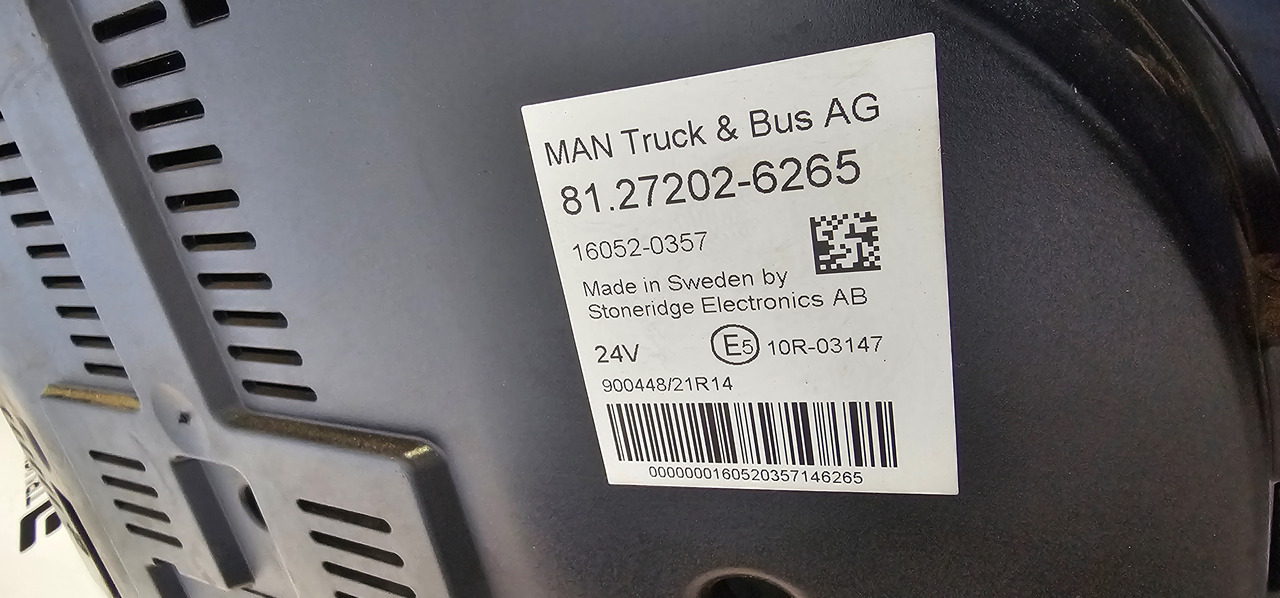 MAN MAN TGX / TGS EURO6 instrument panel, dashboard, information panel, instrument cluster 81272026265, 81258077136, 81272026268, 81258077149, 81258077142, 81272026252, 81272026254, 81258077138, 812720262 - Piezas de recambio para Camión: foto 3 MAN MAN TGX / TGS EURO6 instrument panel, dashboard, information panel, instrument cluster 81272026265, 81258077136, 81272026268, 81258077149, 81258077142, 81272026252, 81272026254, 81258077138, 812720262 - Piezas de recambio para Camión: foto 3