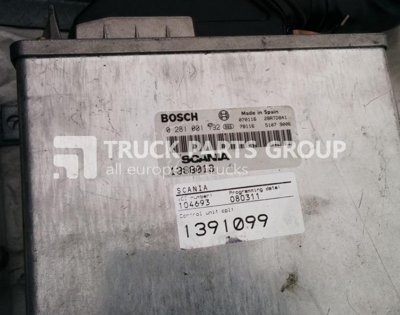 SCANIA engine computer EDC, ECU, control unit BOSCH 0281001192, 1391108 control unit - Unidad de control para Camión: foto 2 SCANIA engine computer EDC, ECU, control unit BOSCH 0281001192, 1391108 control unit - Unidad de control para Camión: foto 2