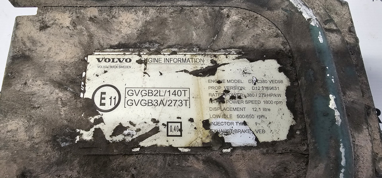 VOLVO FH12, FM12, EURO 3 emission engine control unit, D12C 380 HP, D1 control unit - Unidad de control para Camión: foto 2 VOLVO FH12, FM12, EURO 3 emission engine control unit, D12C 380 HP, D1 control unit - Unidad de control para Camión: foto 2