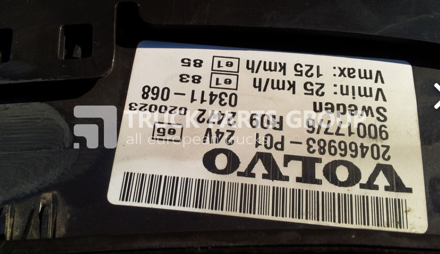 VOLVO FH12, combination kit, instrument panel, dashboard 20739274 - Salpicadero para Camión: foto 5 VOLVO FH12, combination kit, instrument panel, dashboard 20739274 - Salpicadero para Camión: foto 5