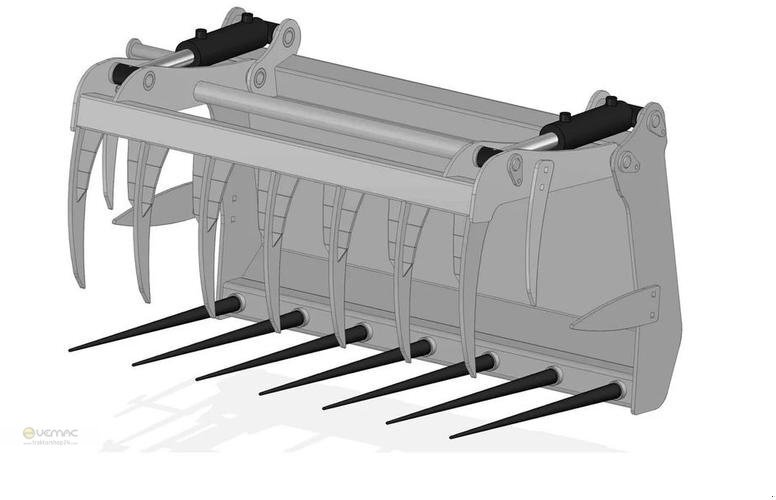 Vemac Krokodilgebiss 90 cm Kroko Schaufel Weidemann Schäffer Hoflader - Equipo para silos: foto 1 Vemac Krokodilgebiss 90 cm Kroko Schaufel Weidemann Schäffer Hoflader - Equipo para silos: foto 1